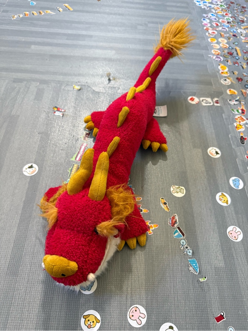Jellycat Red Dragon Plush Stuffed Animal Toy